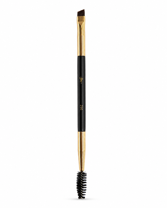 J10 Small Angled Brush + Spoolie